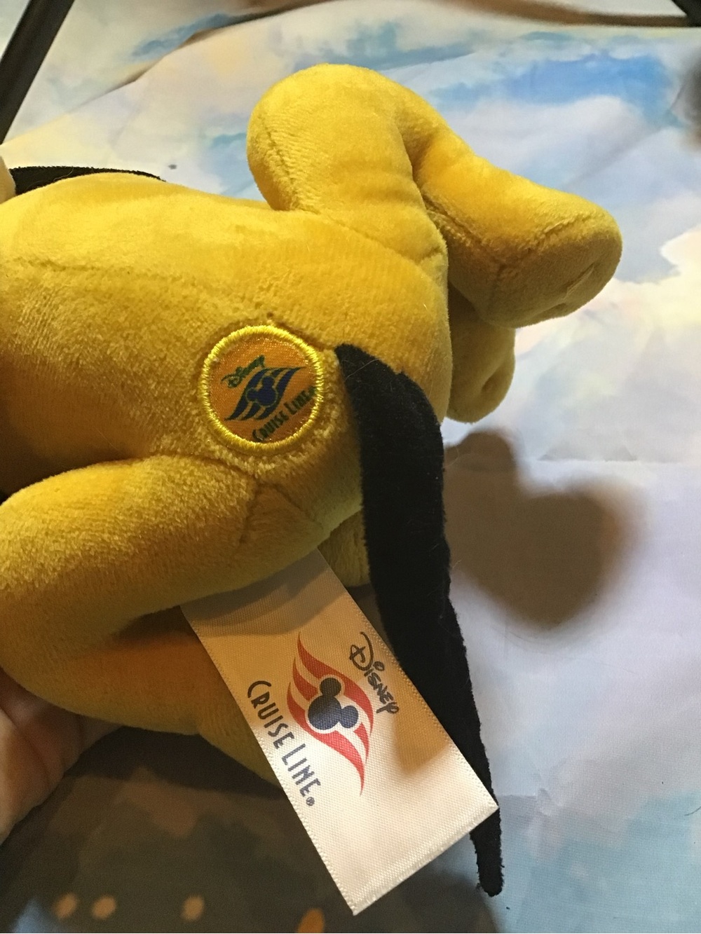 Disney cruise line 9” Pluto dog sailor plush toy - Picture 3 of 5